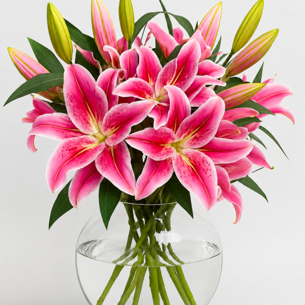 pink stargazer elegance